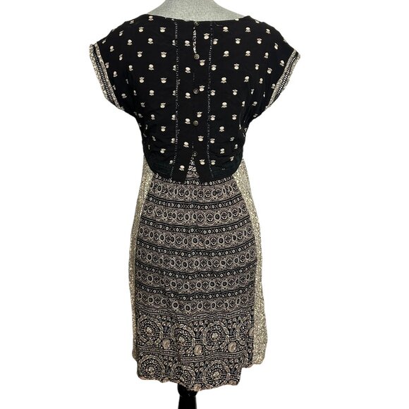 Anthropologie Holding Horses Patterned Women's Dress Top - Size Extra Small - Picture 2 of 8